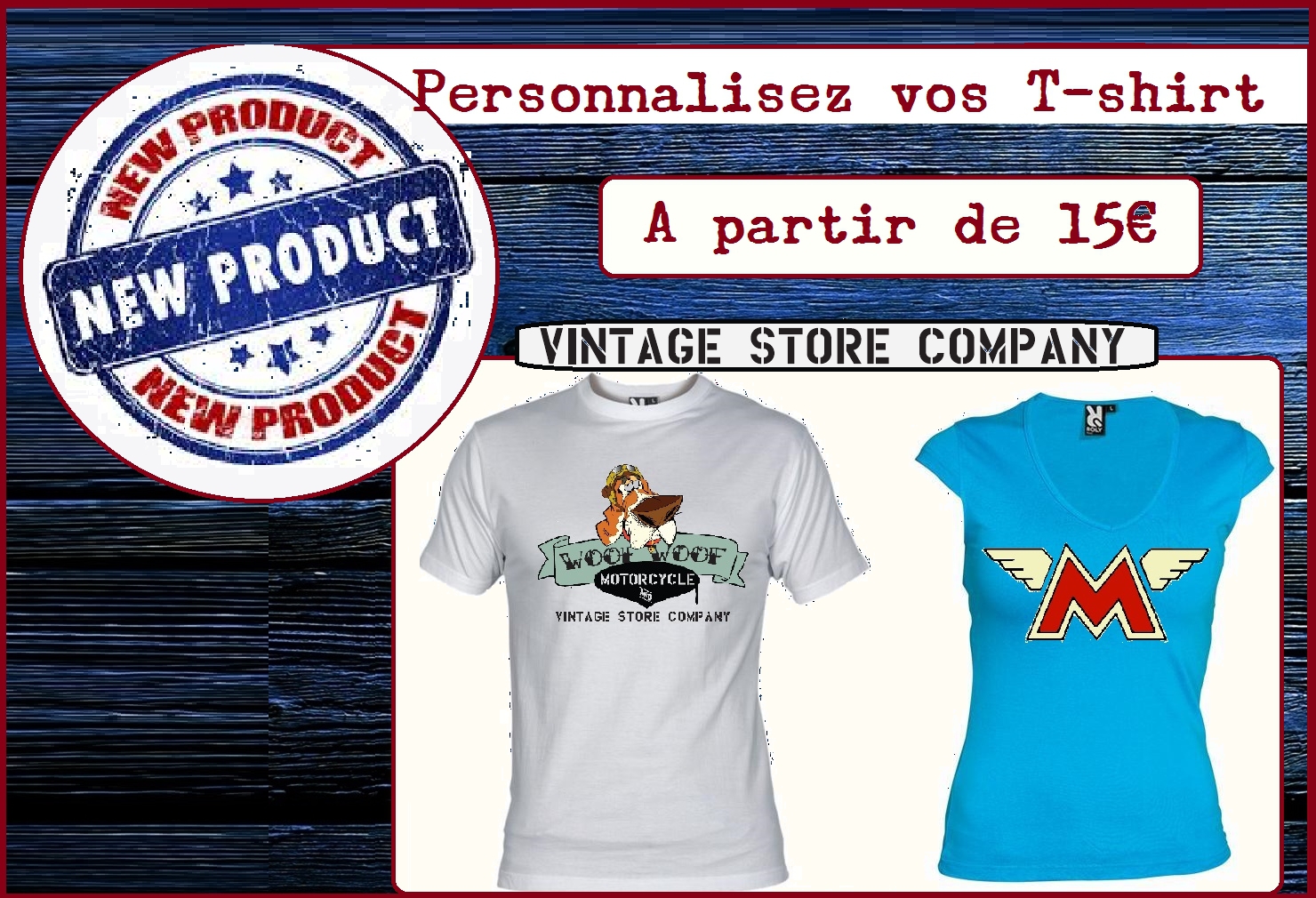 Tee-Shirts pérsonnalisés