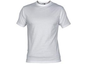 T-shirt col rond blanc