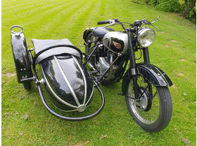  BSA A 10 Side Steib