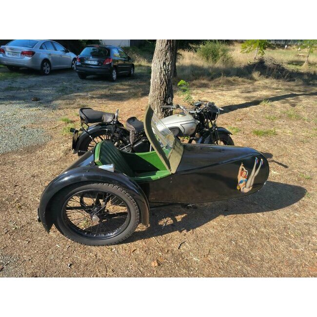 BSA M21 side car